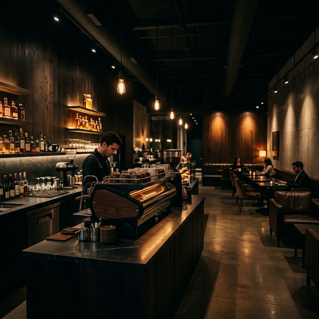 Lolvich Coffee & Ice Cream kafe iç mekanı